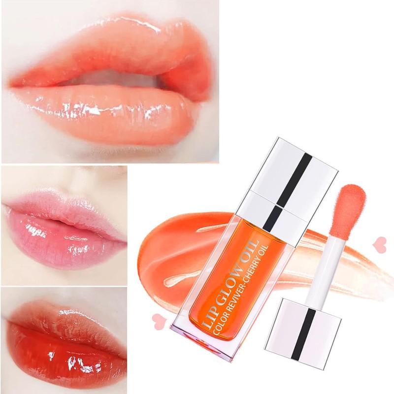 YUYTE Brillo de Aceite para Labios, 6ml Lip Oil Gloss