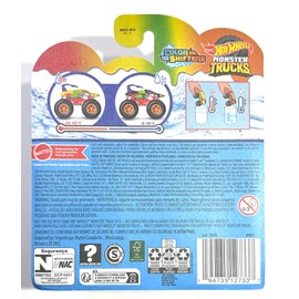 Hot Wheels - Monster Trucks - SCORPEDO - Cambiadores de color - Nuevo para 2023 - Se envía envuelto en burbujas en una caja de tamaño