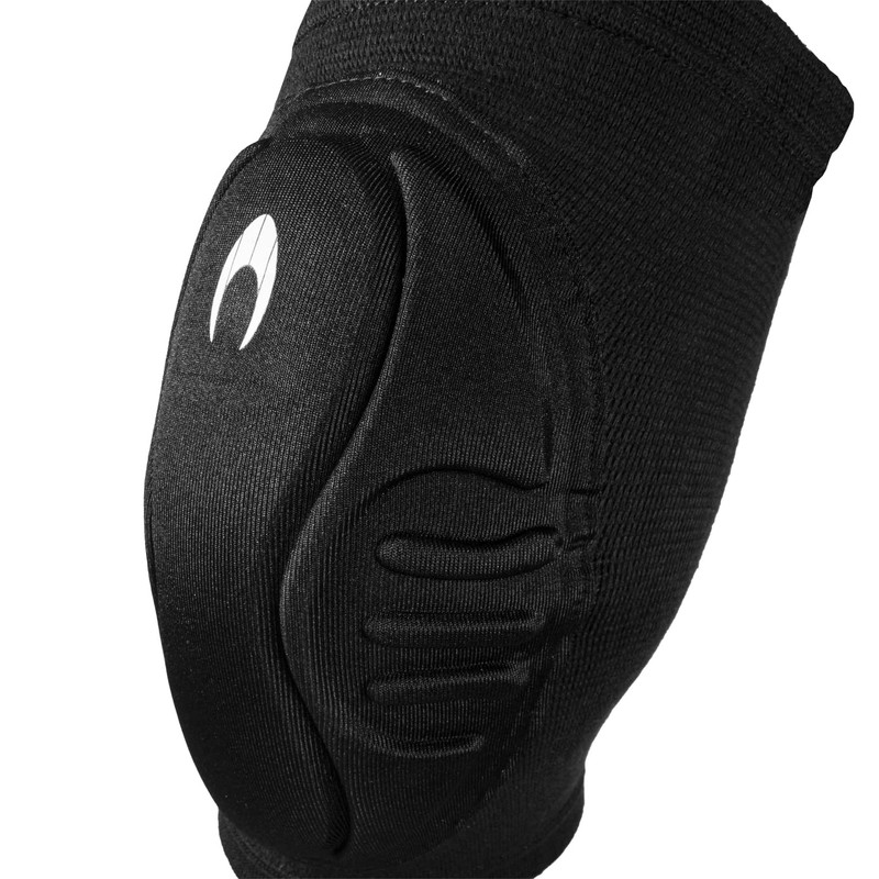 HO Soccer Invictus Knieschützer, Unisex, Erwachsene, Schwarz, M