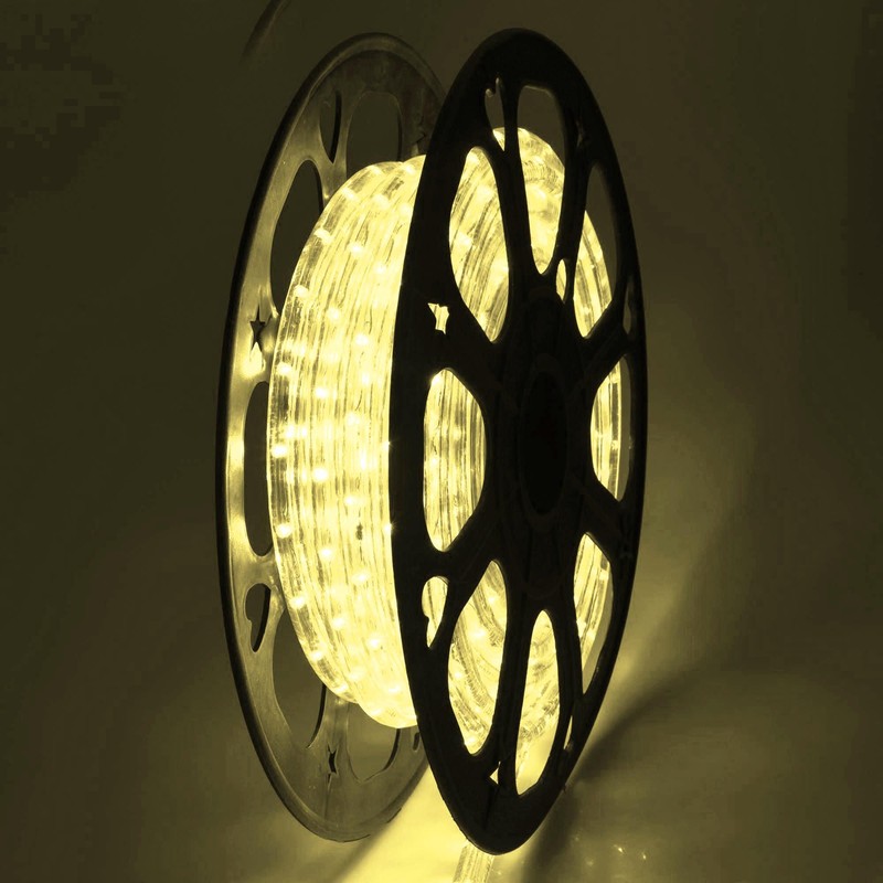 50ft Warm White LED Rope Light StringsWarehouse: LA01