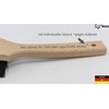 MAAJ Natural Horsehair Extra Wide and Full Washing Brush Made
