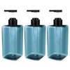 Realand Shampoo and Conditioner Dispenser Set of 3, 17oz Refillable