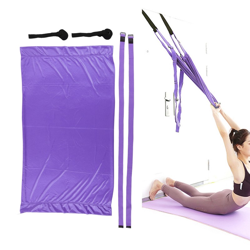Yoga Hammock Handstand Split Leg Stretchable Training Portable Elastic Aerial