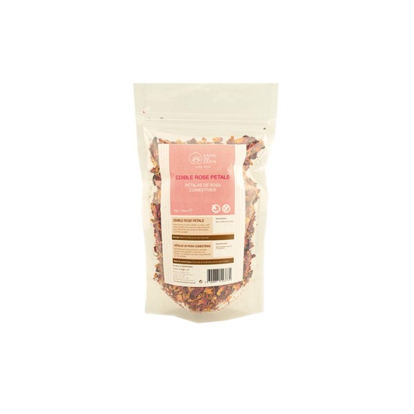 Dried Edible Red Rose Petals 30g (1.05 oz) | For Cake Decorating | For Gin and Tonic Garnish | For Culinary | For Baking | For Cocktail!