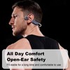 Wireless Bone Conduction Headphones Bluetooth 5.3,IP68 Waterproof Open Underwater Headphones