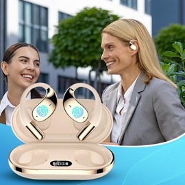 Translation Earbuds Real Time - 144 Languages AI Translator Headphones,Wireless Headphones, Portable Interpreter Device for Language Learning and Multilingual Events