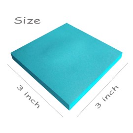 Pop Up Sticky Notes 3x3 Inches,8 Bright Colors Self-Stick Note Pads,Easy to Post,Super Sticking Power Memo Pads,8 Pads,82 Sheets/Pad