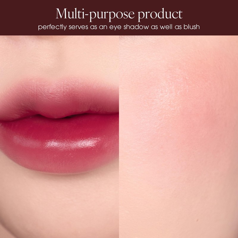 AmeliSeoul PLAT LIPS 927 BURGUNDY, Lip & Cheek, Lightweight, Naturally