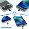 UKON Crossbody Phone Lanyard Strap with Patch Detachable and Adjustable