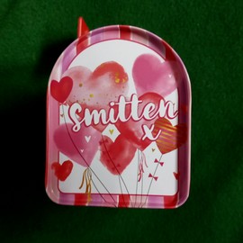 Greenbrier Valentine Gift Boxes Mailboxes Hinged Door with Flags Metal Mailbox smitten