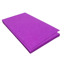 Stiff Felt Sheets, 11 Pcs Felt Fabric, 17,78×28,7cm Color Felt for Crafts, Craft Felt Square for for Sewing (Purple)