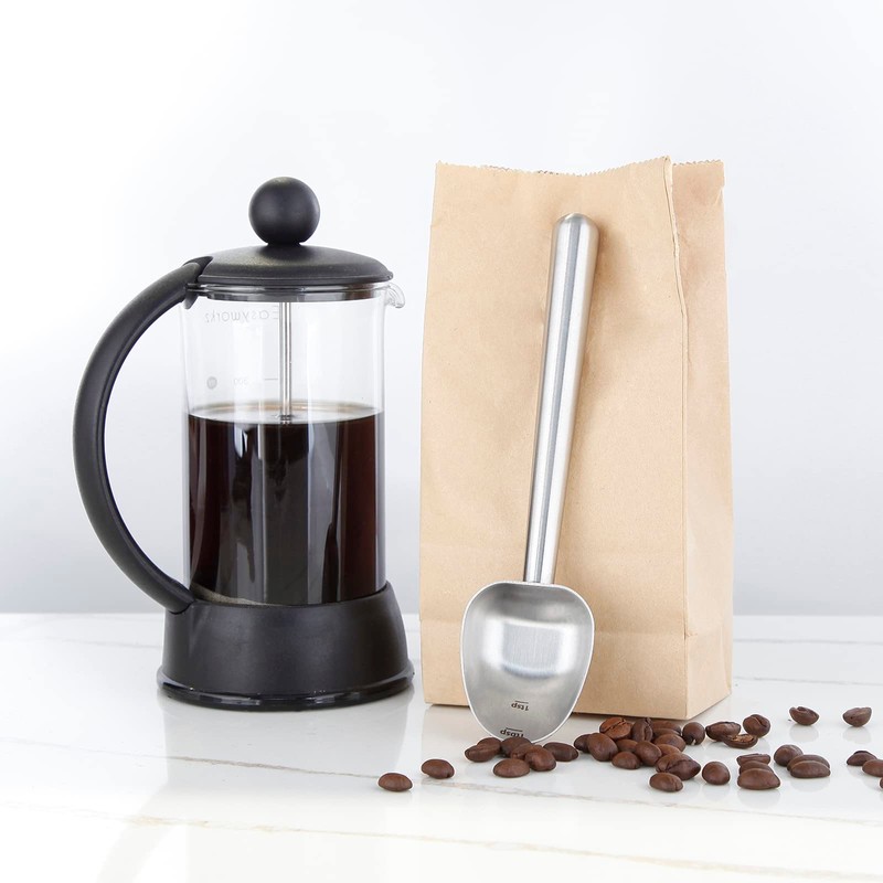 Easyworkz Stainless Steel Long Hollow Handle Coffee Scoop,7g Measuring Spoon
