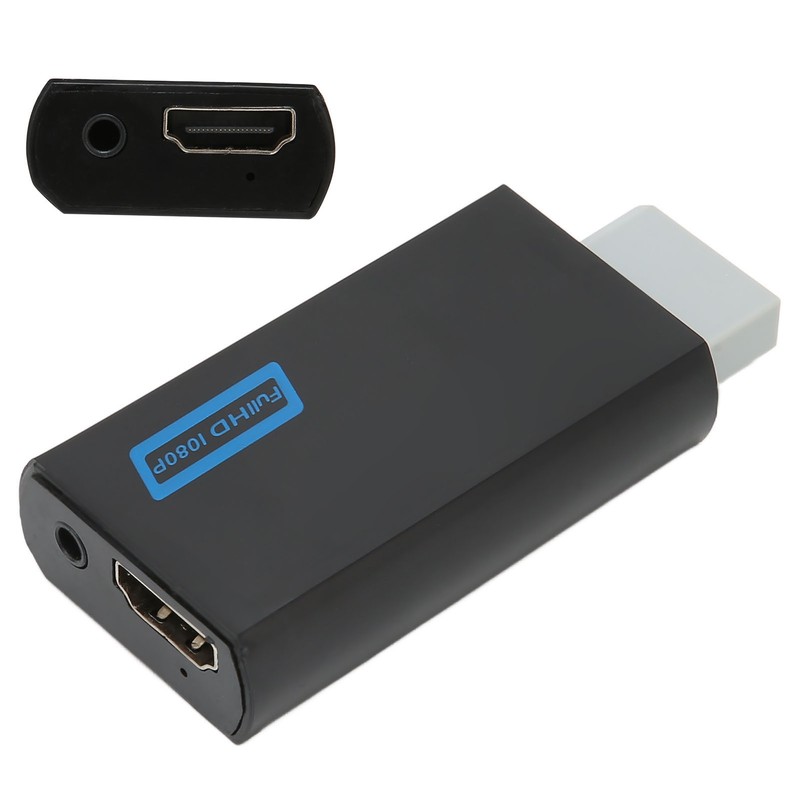 For Wii to HD Converter Plug and Play Full HD