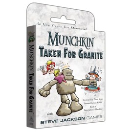 SJG Munchkin Taken for Granite - Strategy Game - for 3 to 6 Players and Ages 14+