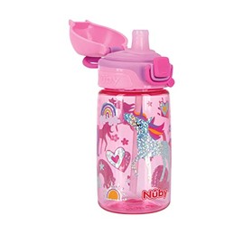 Vaso Thirsty Kids Flip-It Bolt Boquilla Suave - Rosa