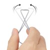 Outus 50 Packs Hook Clips Ceiling Tile Hooks T-bar Drop