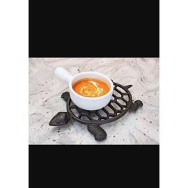 gasaré Gasarรฉ Cast Iron Trivet Metal Trivet Sea Turtle Design For Hot Dishes Pots Pans