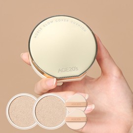 Age 20's 에이지투웨니스 노블 글로우 커버 쿠션 (본품1+리필1) Age 20's Noble Glow Cover Cushion (1 Original + 1 Refill)
