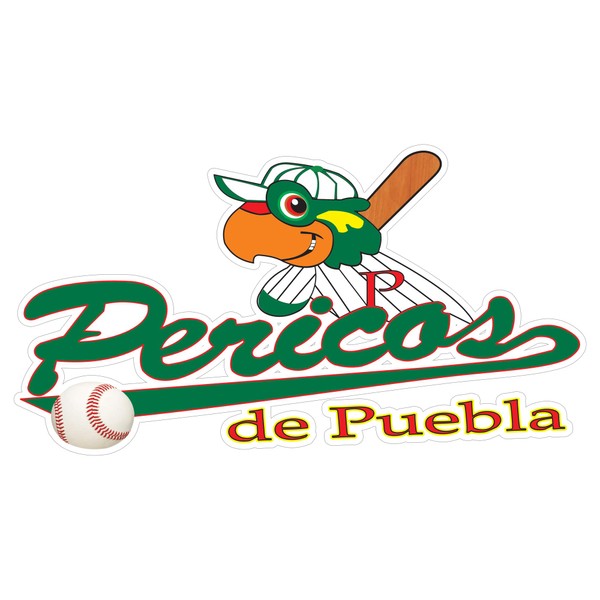 Arza Sports Pericos de Puebla Baseball Team Car Decal/Sticker Multiple Sizes (8")