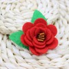 JianLing 100PCS Green Artificial Decorative Plant Leaves 3cm Fabric DIY