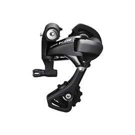 SHIMANO 105 RD-5800-L - Rear Derailleur Road - 11 Times Black Medium Cage Model 2016 Derailleur Road Bike