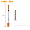 20 Pack 0.5ml 30Gx8mm Disposable Measuring & Dispensing Tools, Individually