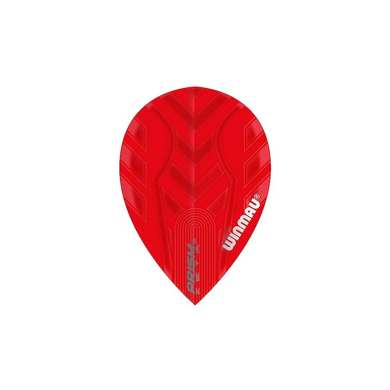 WINMAU Prism Zeta Red Extra Thick Dart Flights - 1