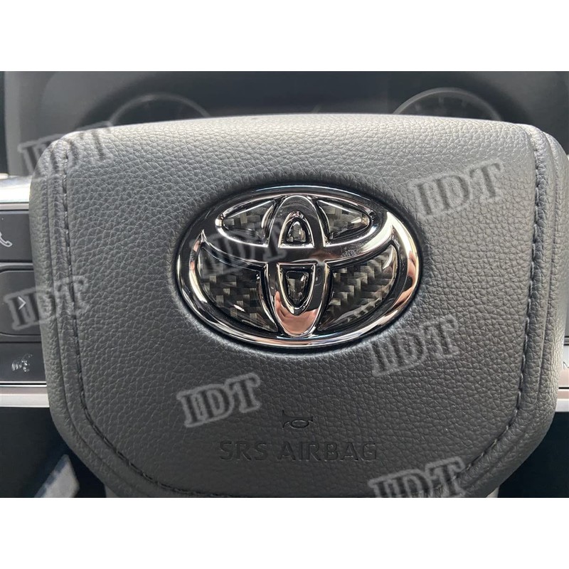 IDT 300 Series Land Cruiser Steering Emblem Seat Sticker Cover