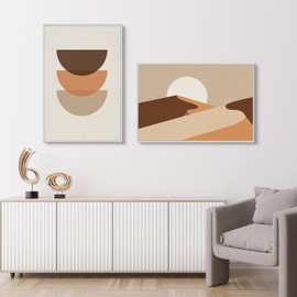 Frametory, 12x18 Aluminum Poster Frame, Acrylic Front, Thin Metal Picture Frames for 18x12 Photo, Horizontal/Vertical Wall Mount (1 Pack, Silver)