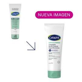 Cetaphil Limpiador Facial Oil Control 250 ml Antiimperfecciones Piel Grasa Día y Noche