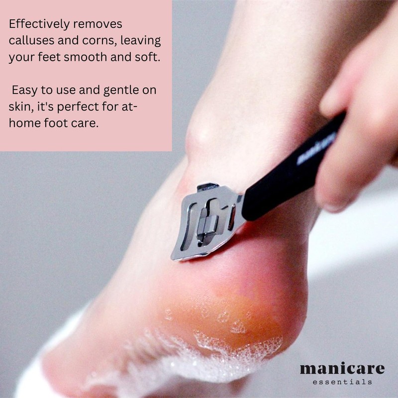 Manicare Corn And Callus Remover, Pedicure Tool For Safely Removing