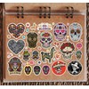 A4 Sticker Sheet Skulls Vinyl Stickers - Mexican Day of