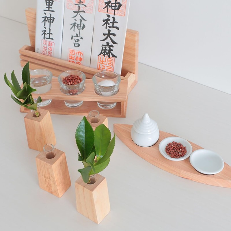 Lotus raise 1 Pair of Modern Shinto Arts, Sakaki, For