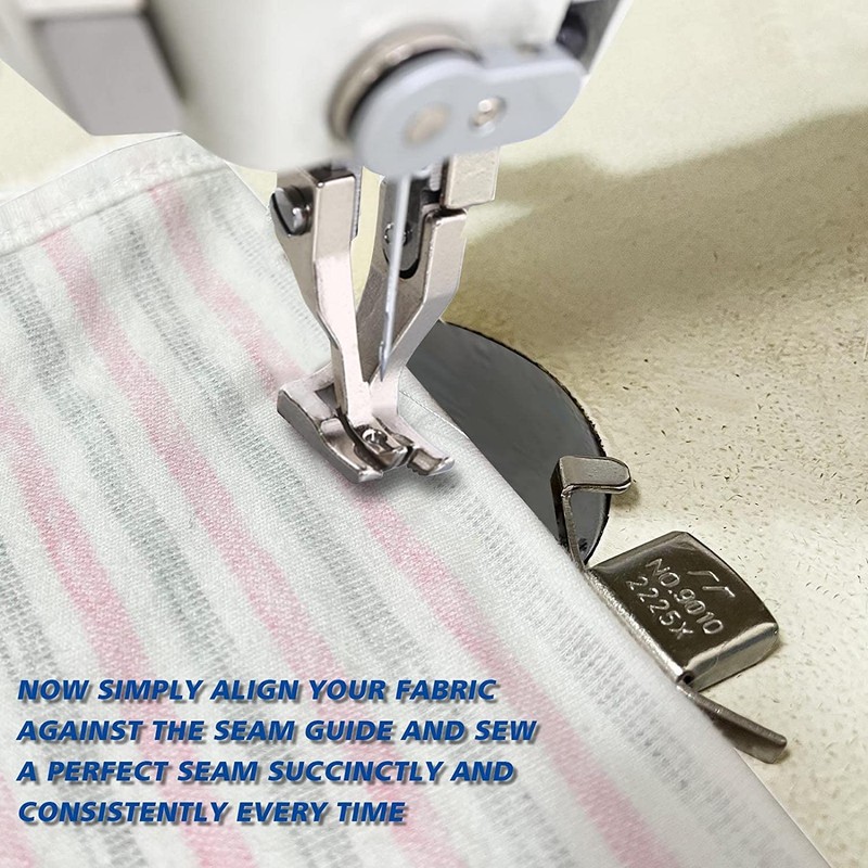 Jonnick Sew Seam Allowance Ruler and Magnetic Seam Guide for