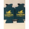Landshark Beer Cooler Blue and Yellow - Set of 2