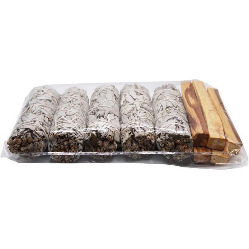 Set of 4 White Sages (35g per Smudge 10.5cm and