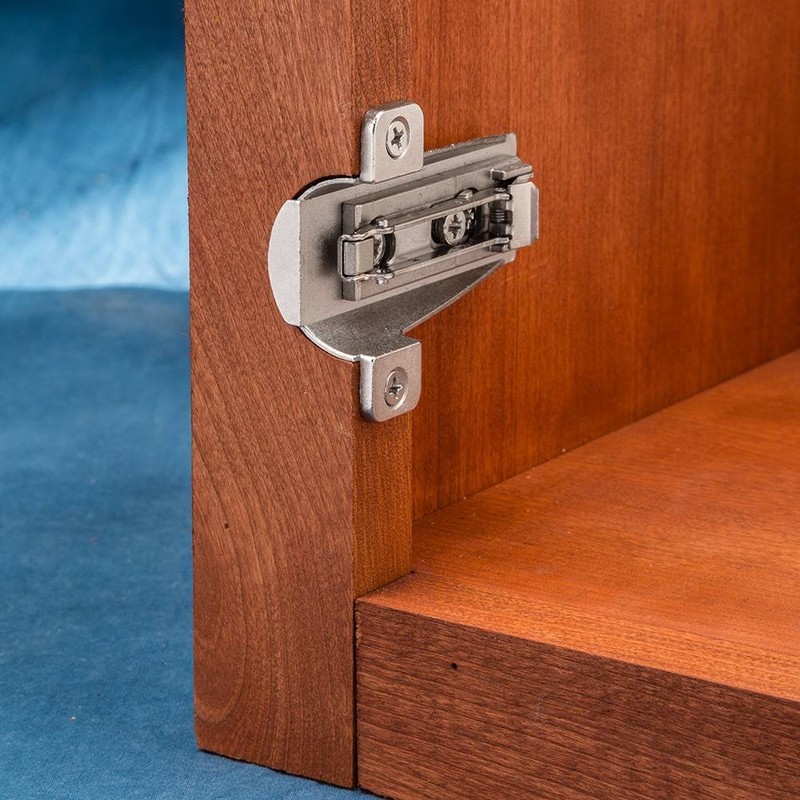 Salice 1-1/4" Overlay Face Frame Hinge for Pie-Corner Cabinet, Traditional