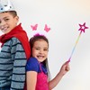 AEIOPRS 2 Pieces Princess Wand Fairy Wand for Children with