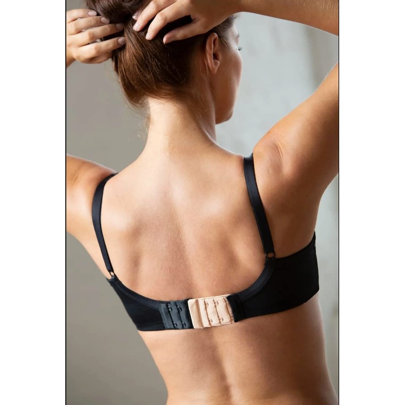 citystores® Nude 4-Hook Bra Extender | Adjustable Bra Strap Extension