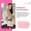 Pink Alley Makeup Bags, Light Pink, Small, Makeup Bag