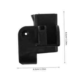 Zerodeko Rv Awning Bottom Bracket Foot Replacement Kit Support for Rv Awnings Tents and Umbrellas Easy Installation with Sturdy Black Hardware