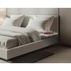 Carlo Milano Bedside Tray: Set of 2 Folding Bed Shelves,