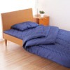 Showa Nishikawa Comforter, Single, 2 Piece Set, Overlay, Washable, 365
