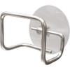 Ohki Sponge Holder with Suction Cup, Stainless Steel, Holds Sponges