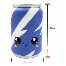 Muna Squishy Lata Kawaii Antiestres Con Aroma Juguete Slow Rising