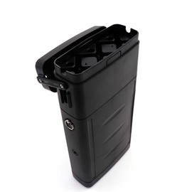 Cuesoul Antie - Estuche duro para dardos (capacidad para 6 dardos de punta de acero/puntas blandas y puntas extra para dardos, cañas y vuelos), color negro