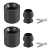 RADHLBNIU Trailer Door Holder Kit Low Profile Rubber Door Holder
