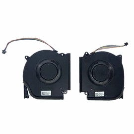 QUETTERLEE Replacement New CPU + GPU Cooling Fan for Asus ROG Strix G513IC G513IE G513IH G513QC G513QE G713IC G713IE G713IH G713QC G713QE Series DFS5K221153715 FNAC DFS5K223052835 FNAD DC5V 0.5A Fan