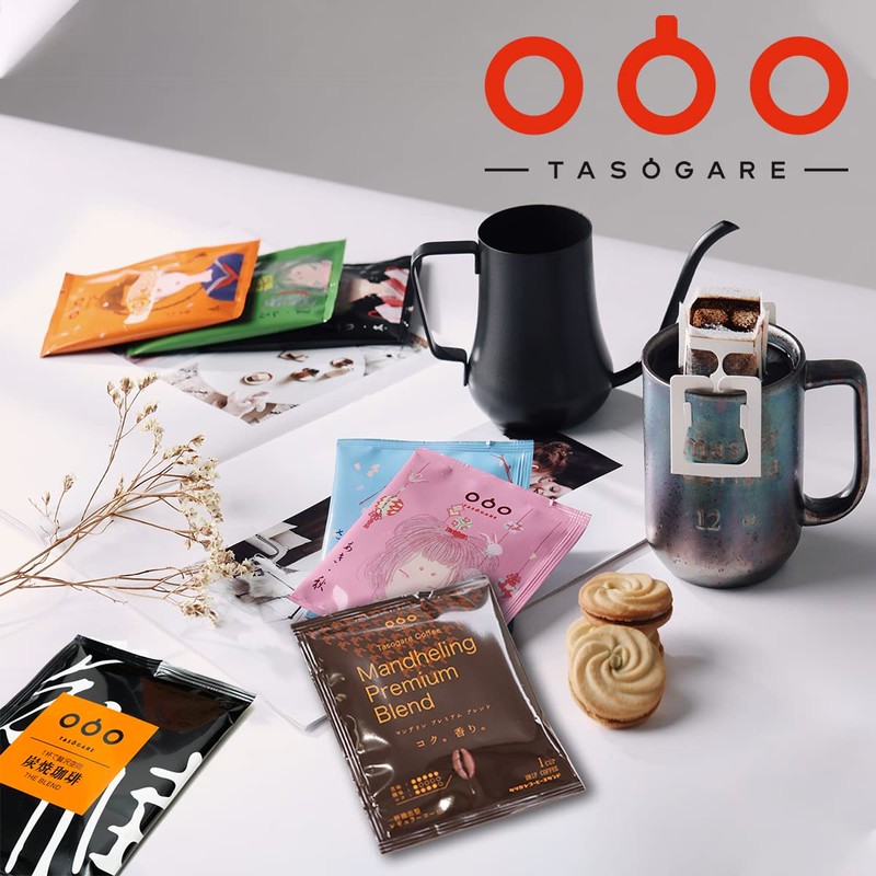 TASOGARE 4:00 Coffee Drip Coffee Premium Combination Set, For You