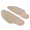 Front Door Panels Armrest Cover Microfiber Synthetic Leather Trim Sticker